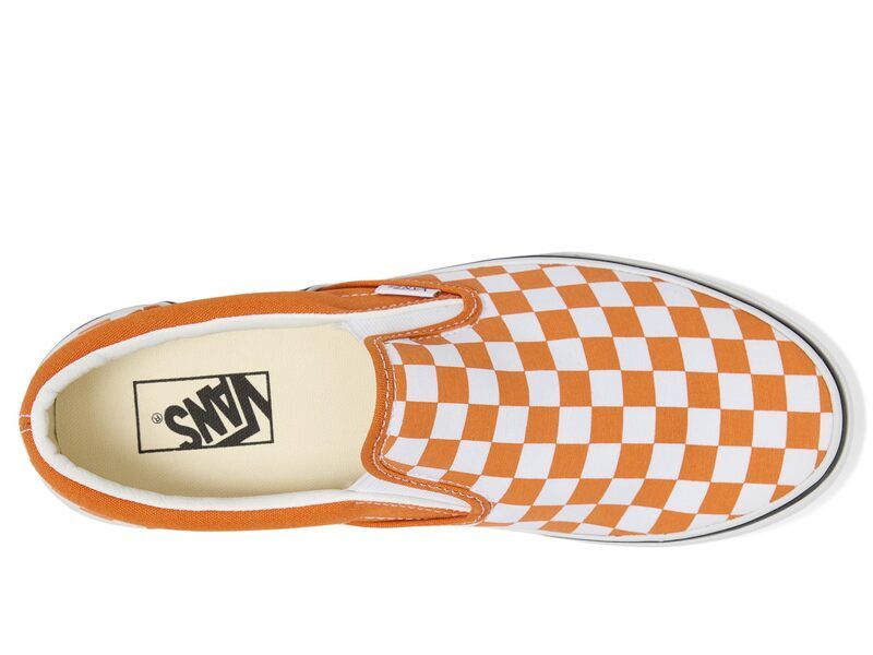 バンズ メンズ シューズ スニーカー Vans Fu Classic SlipOn Color Theory Checkerboard Marmalade チェック バンズ メンズ シューズ スニーカー Vans Fu Classic SlipOn Color Theory Checkerboard Marmalade チェック