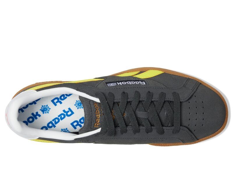 リーボック メンズ シューズ スニーカー Reebok Lifestyle Club C Grounds UK BlackElectric YellowGum ブラック