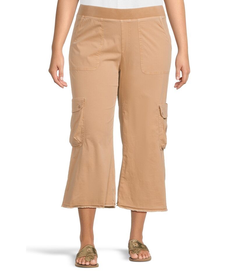 エックスシーブイアイ レディース ボトムス カジュアルパンツ XCVI Femke Cargo Crop Fireclay