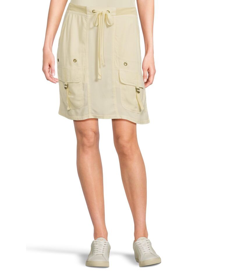 エックスシーブイアイ レディース ボトムス スカート ミニ XCVI Leto Mini Skirt Lemon Meringue