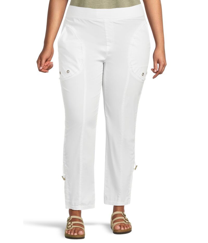 エックスシーブイアイ レディース ボトムス カジュアルパンツ XCVI Otish Slim Pants White ホワイト