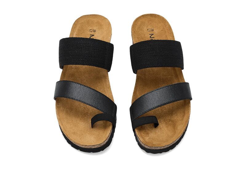 ナオト レディース シューズ ヒール Naot Sia Black Linen Ela ブラック ナオト レディース シューズ ヒール Naot Sia Black Linen Ela ブラック