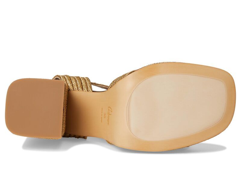 カスタ ニエール レディース シューズ ヒール サンダル トール CASTANER Valle Metallic Sandal Oro Viejo メタリック