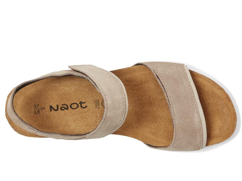 ナオト レディース シューズ ヒール Naot Aisha Wide Almond SuedeIv ナオト レディース シューズ ヒール Naot Aisha Wide Almond SuedeIv