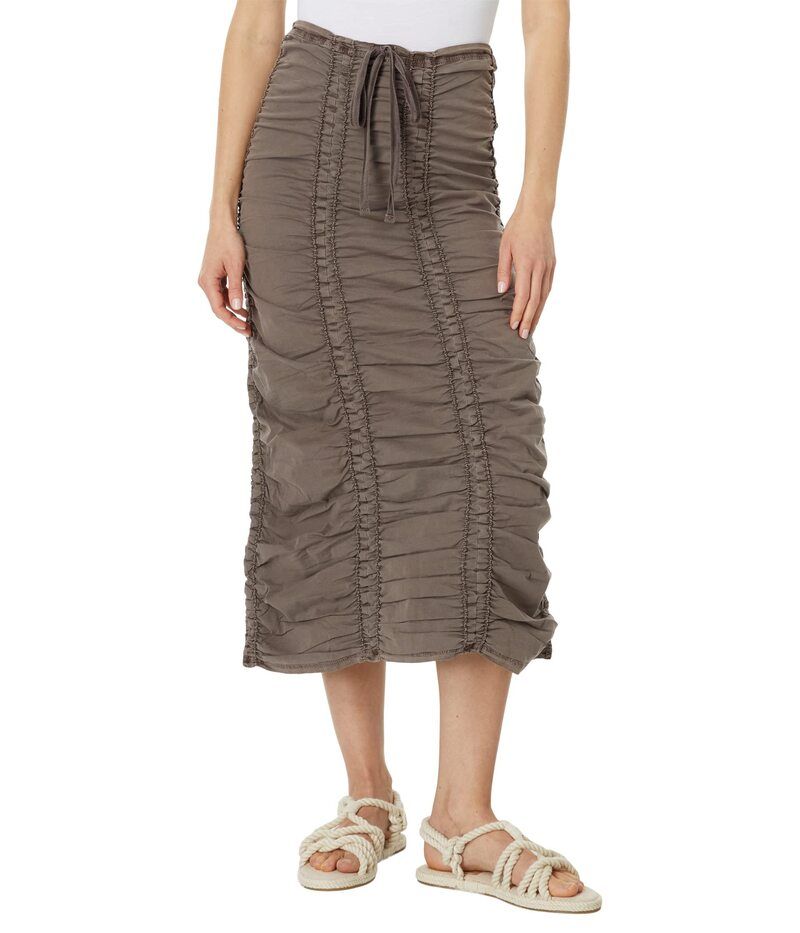 エックスシーブイアイ レディース ボトムスカート XCVI Panel Skirt Mink ミンク