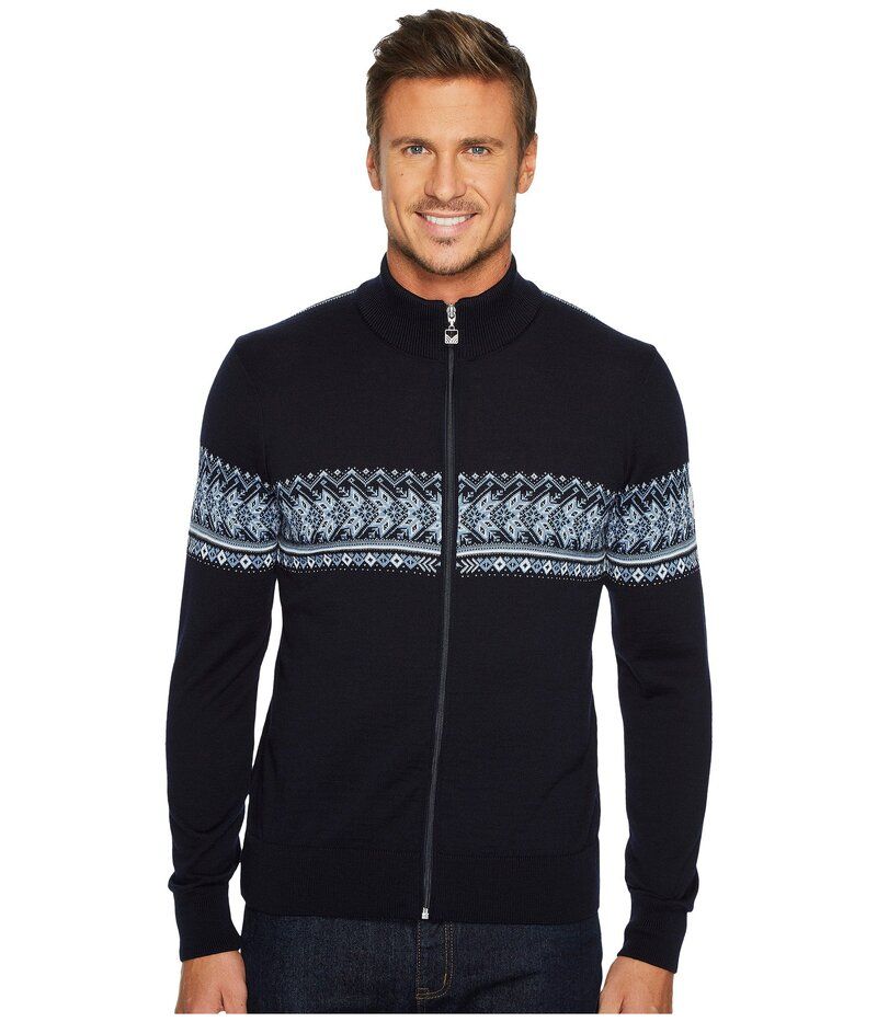 ダールオブノルウェイ メンズ アウター ニット・セーター ジャケット Dale of Norway Hovden Jacket CNavyOffWhit ネイビー