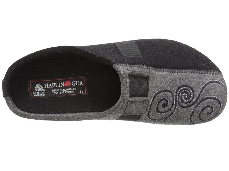 ハフィンガー レディース シューズ スニーカー Haflinger Magic BlackGrey ブラック
