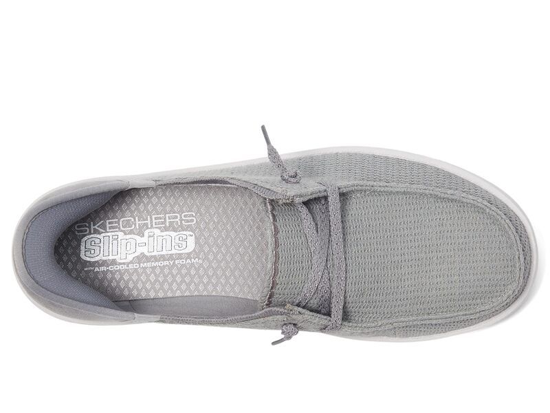 スケッチャーズ レディース シューズ スニーカー SKECHERS Venice Coastal Groove Hands Free SlipIns Grey グレー