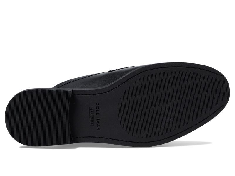 コールハーン レディース シューズ スリッポン・ローファー Cole Haan Stassi Penny Mule Black Leather ブラック