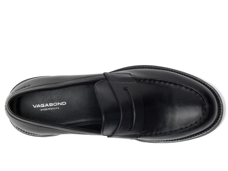 ヴァガボンド レディース シューズ スリッポン・ローファー モンク レザー Vagabond Shoemakers Kenova Leather Monk Black ブラック
