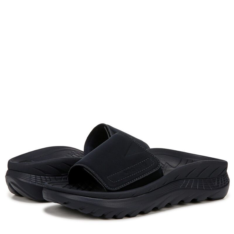 バイオニック メンズ シューズ サンダル VIONIC Rejuvenate Slides Navy Blue Synth ネイビー
