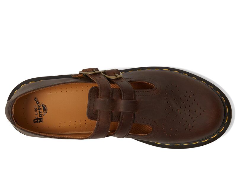 ドクターマーチン レディース シューズ スリッポン・ローファー Dr Martens 8065 Mary Jane Dark Brown ブラウン ドクターマーチン レディース シューズ スリッポン・ローファー Dr Martens 8065 Mary Jane Dark Brown ブラウン