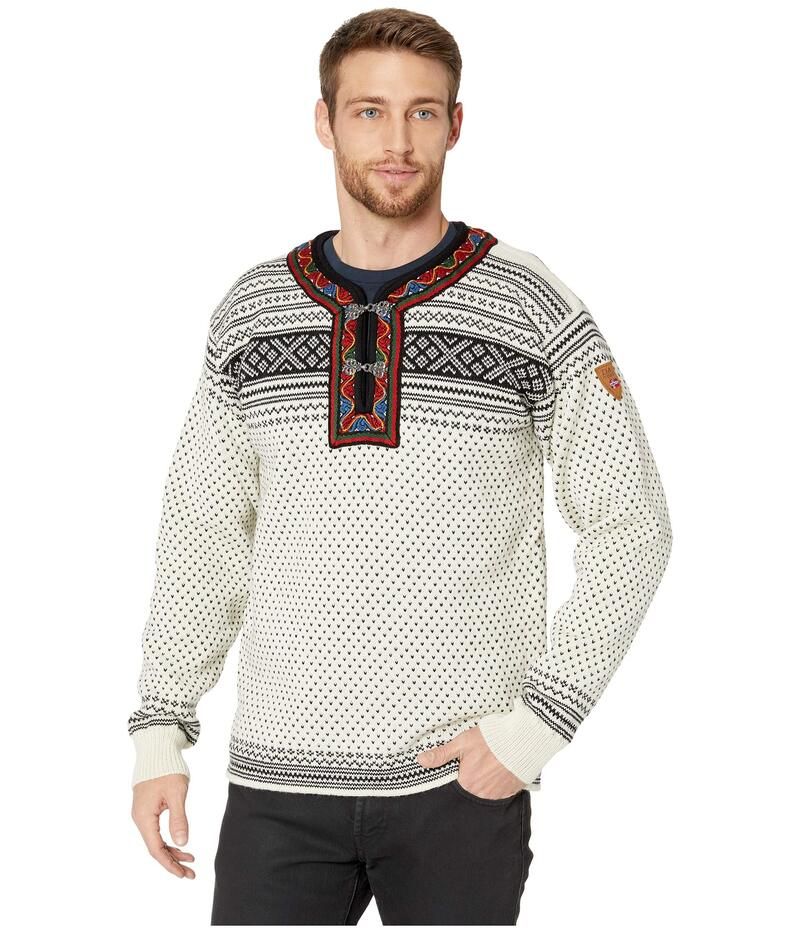 ダールオブノルウェイ メンズ アウター ニット・セーター Dale of Norway Setesdal Unisex Sweater AOffWhiteBla オフホワイト