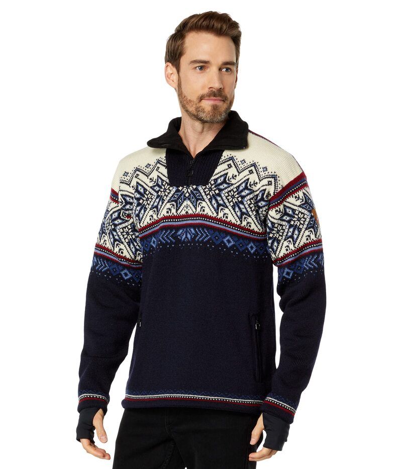 ダールオブノルウェイ メンズ アウター ニット・セーター Dale of Norway Vail Waterproof Sweater Midnight NavyR ネイビー