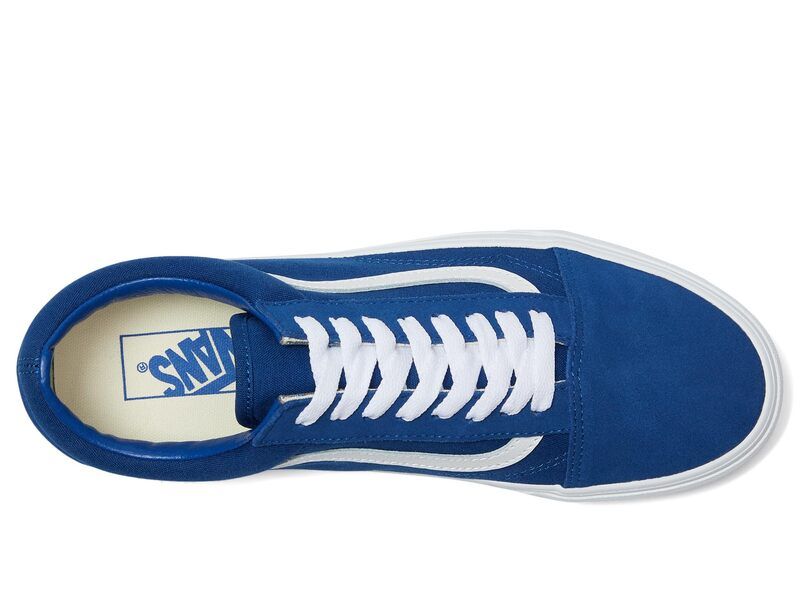 バンズ メンズ シューズ スニーカー Vans Old Skool Suede True Blue ブルー