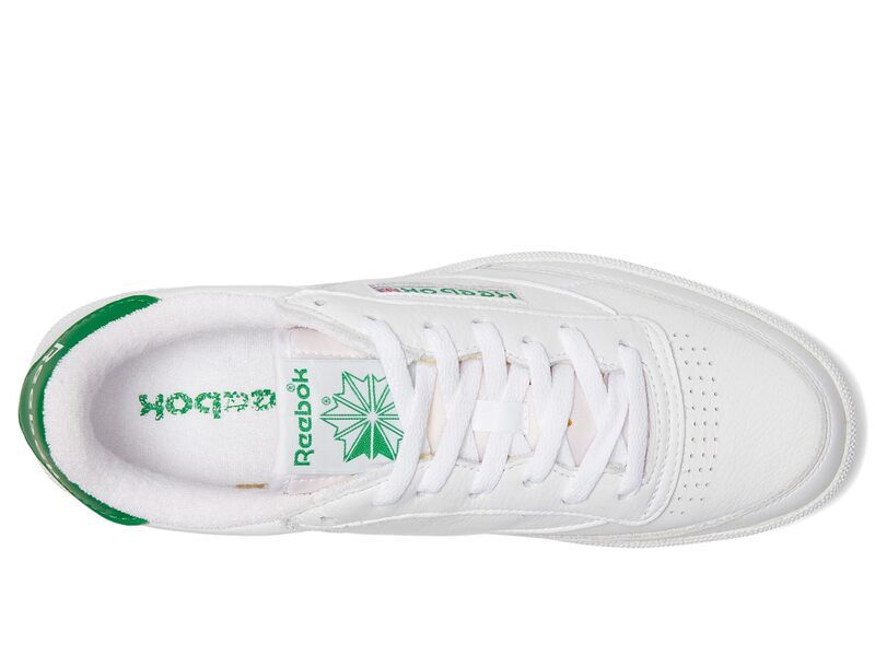 リーボック メンズ シューズ スニーカー ヴィンテージ Reebok Lifestyle Club C 85 Vintage Footwear WhiteGlen GreenRbk Rubber Gu リーボック メンズ シューズ スニーカー ヴィンテージ Reebok Lifestyle Club C 85 Vintage Footwear WhiteGlen GreenRbk Rubber Gu