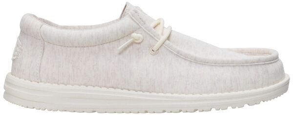 ヘイデュード メンズ シューズ スニーカー ジャージー Hey Dude Mens Wally Stretch Jersey Shoes White ホワイト