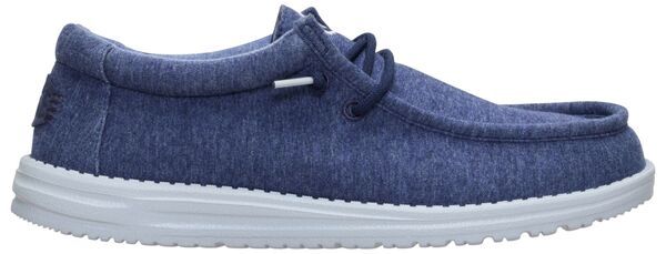ヘイデュード メンズ シューズ スニーカー ジャージー Hey Dude Mens Wally Stretch Jersey Shoes Navy ネイビー