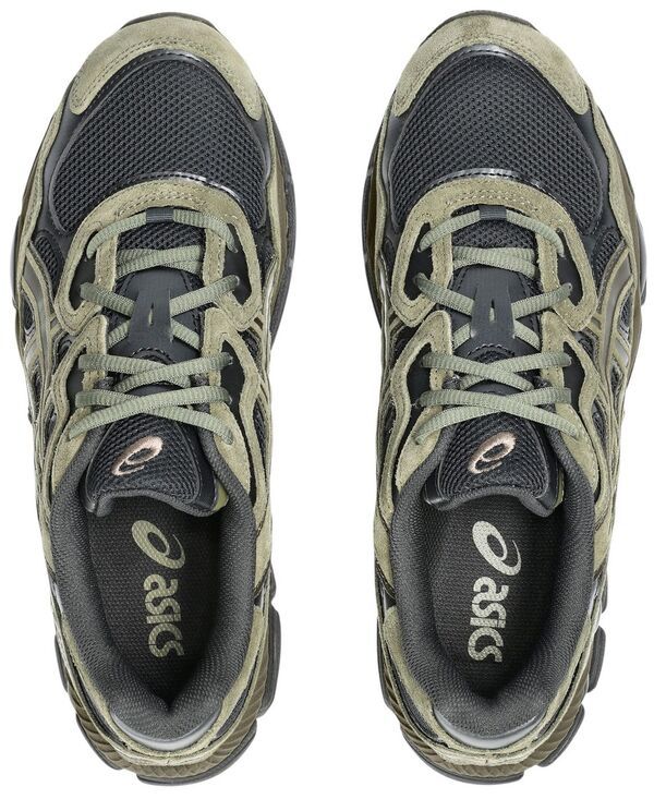 アシックス メンズ シューズ スニーカー ASICS Mens GELNYC Shoes Loden GreenGraphite Grey グラファイト アシックス メンズ シューズ スニーカー ASICS Mens GELNYC Shoes Loden GreenGraphite Grey グラファイト