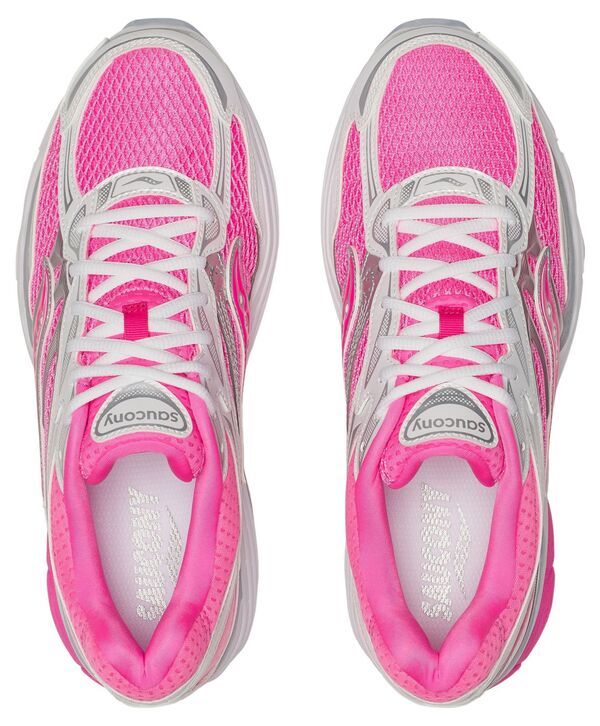 サッカニー レディース シューズ スニーカー Saucony Womens ProGrid Omni 9 Shoes PinkWhite ホワイト