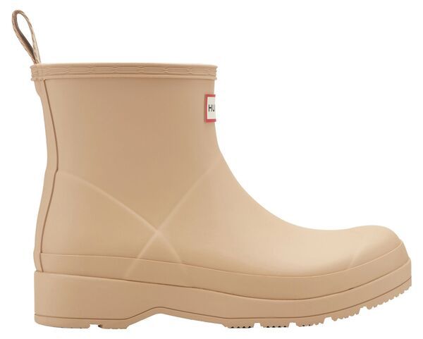ハンター レディース シューズ ブーツ・レインブーツ HUNTER Womens Play Short Scoop Waterproof Rain Boots Medium Natural