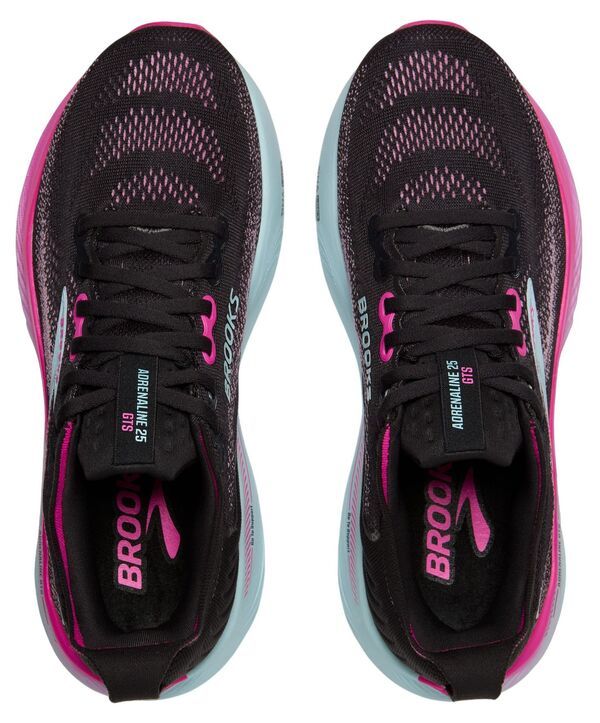 ブルックス レディース シューズ スニーカー Brooks Womens Adrenaline GTS 25 Running Shoes BlackPinkBlue ブラック ブルックス レディース シューズ スニーカー Brooks Womens Adrenaline GTS 25 Running Shoes BlackPinkBlue ブラック