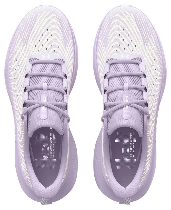 アンダーアーマー レディース シューズ スニーカー Under Armour Womens Infinite Pro Running Shoesalt PurpleWhite ホワイト