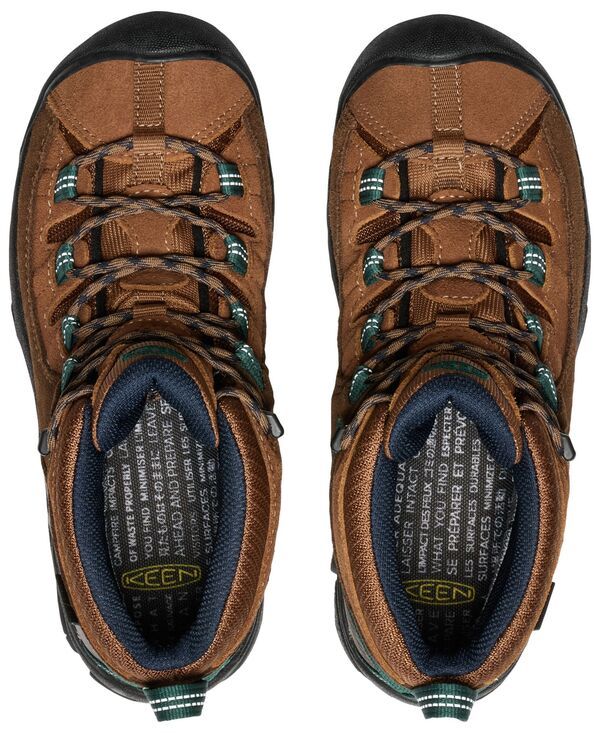 キーン レディース シューズ ブーツ・レインブーツ KEEN Womens Targhee II Mid Waterproof Hiking Boots Leave No Trace