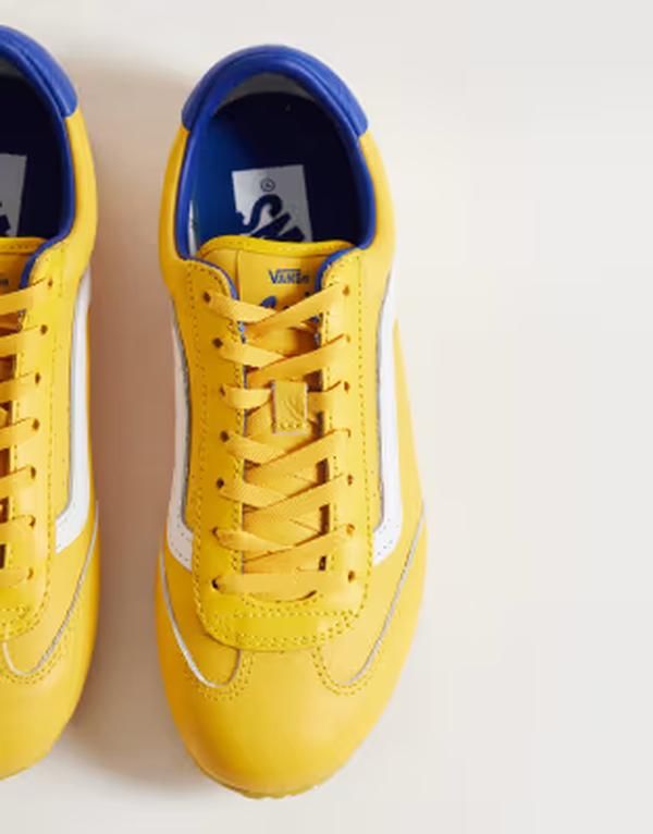 バンズ レディース シューズ スニーカー Vans LX Super Lowpro sneakers in yellow イエロー