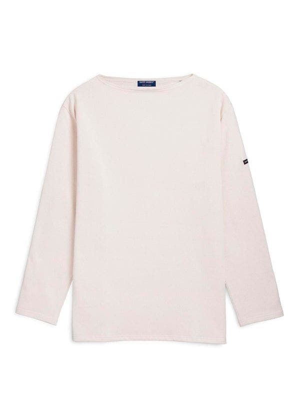 セイントジェームス レディース トップス シャツ Saint James GUILDO Boat Neck Heavyweight Breton Shirt Ecru エクリュ