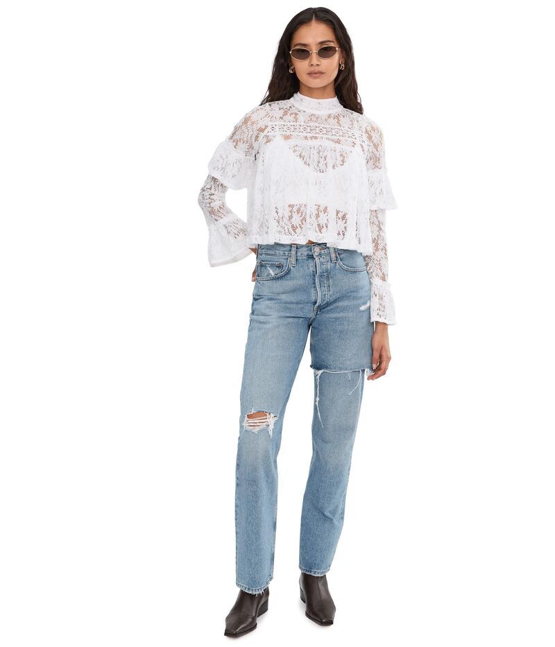 フリーピープル レディース トップス シャツ レース Free People Lilabeth Lace Top Clean Ivory アイボリー フリーピープル レディース トップス シャツ レース Free People Lilabeth Lace Top Clean Ivory アイボリー