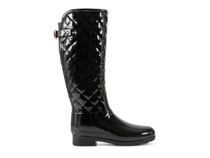 ハンター レディース シューズ ブーツ・レインブーツ スリムフィット キルティング トール HUNTERRefined Adjustable Quilted Slim Fitall Rain Boot