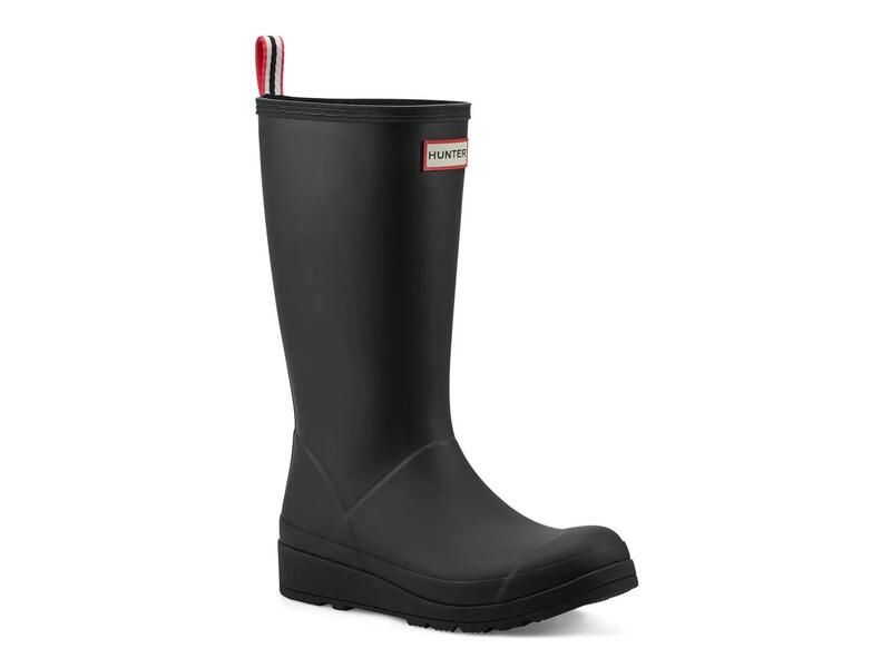ハンター レディース シューズ ブーツ・レインブーツ トール HUNTERPlay Tall Rain Boot Womens Black ブラック