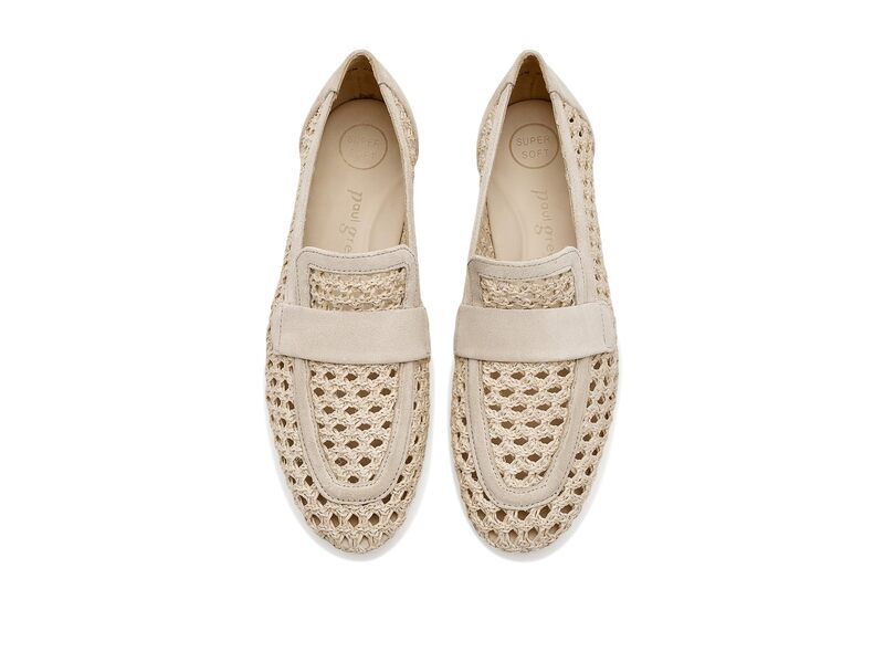 ポール・グリーン レディース シューズ スリッポン・ローファー Paul Green Delta Loafers Natural Shell D