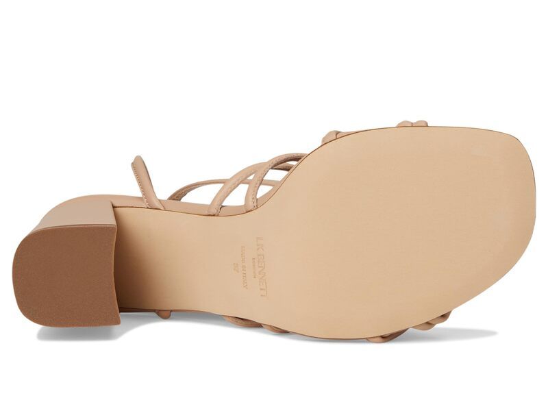 エルケーベネット レディース シューズ ヒール サンダル LK Bennett Noelle Tubular Oloid Sandals Trench