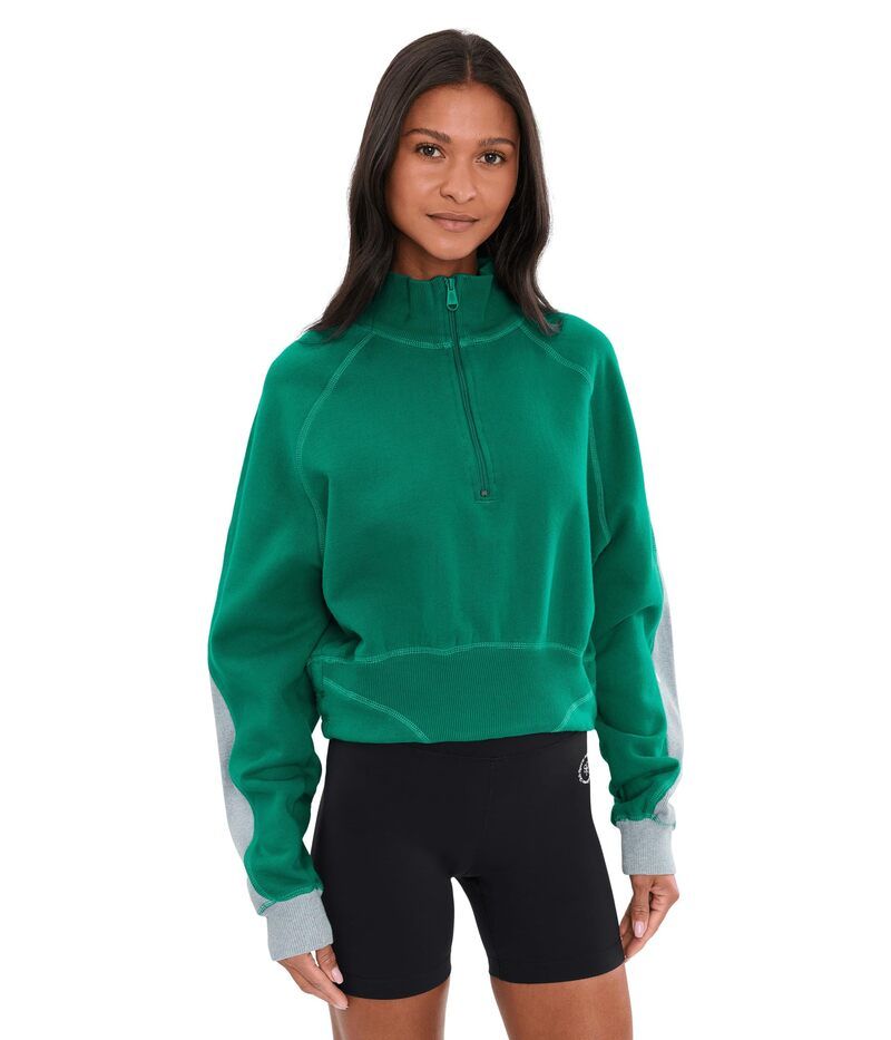 フリーピープル レディース アウター パーカー・スウェット FP Movement Out Of The Park Pullover Green Glow グリーン