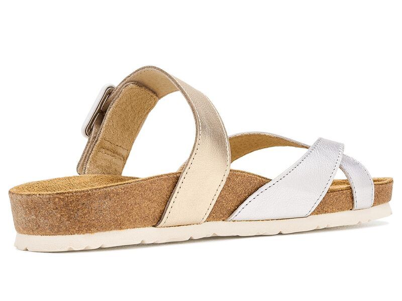 ナオト レディース シューズ サンダル Naot Fresno Silver Leather シルバー