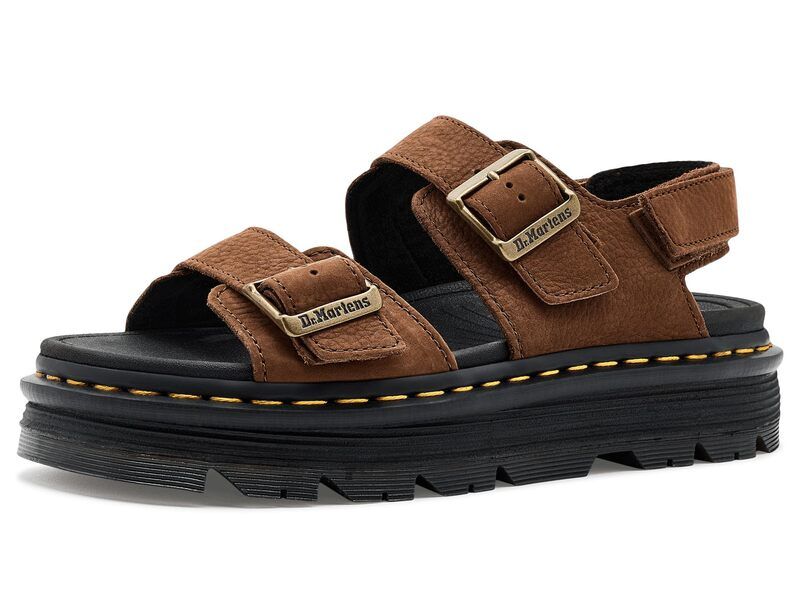 ドクターマーチン レディース シューズ サンダル Dr Martens Zebzag Sandalsepia Brown ブラウン