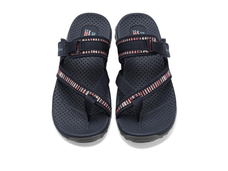 スケッチャーズ レディース シューズ サンダル SKECHERS Reggae Toeloop NavyMulti ネイビー スケッチャーズ レディース シューズ サンダル SKECHERS Reggae Toeloop NavyMulti ネイビー
