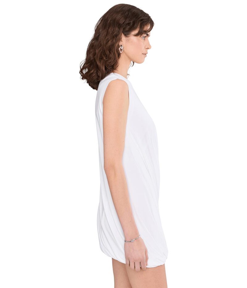 ノーマカマリ レディース トップス ワンピース ミニ ノースリーブ Norma Kamali Sleeveless Twist Mini Dressnowhite ホワイト