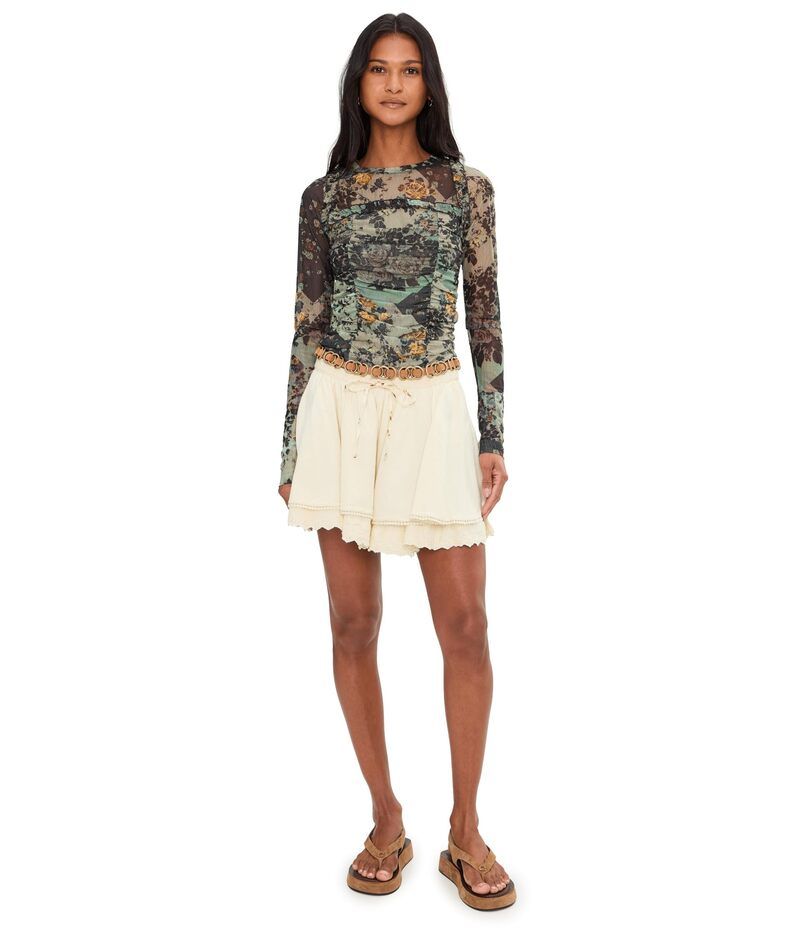 フリーピープル レディース ボトムスカート ミニ Free People Lady Tulip Mini Skirtea