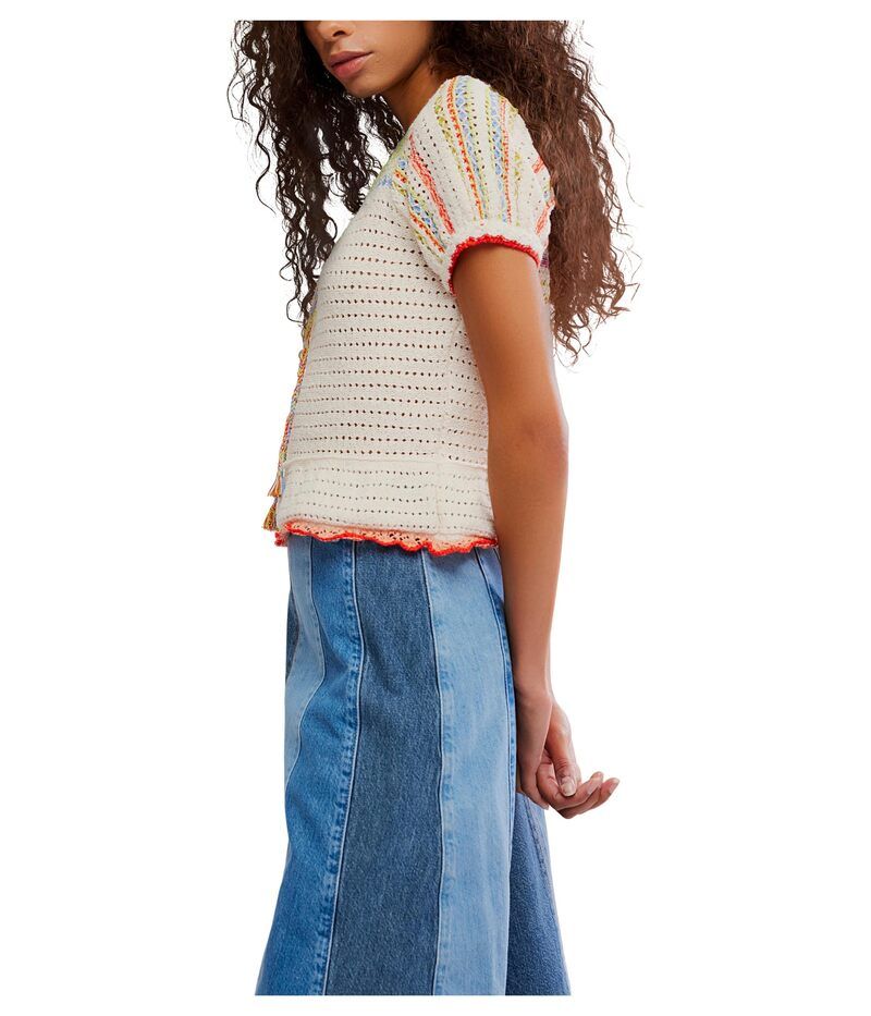フリーピープル レディース トップス シャツ Free People Friendshipullover Tofu Combo フリーピープル レディース トップス シャツ Free People Friendshipullover Tofu Combo