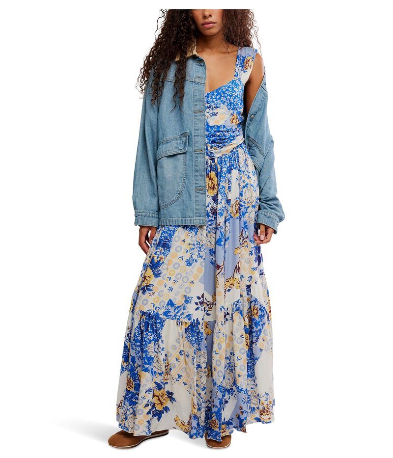 フリーピープル レディース トップス ワンピース マキシ Free People Sasha Maxi Porcelain Combo フリーピープル レディース トップス ワンピース マキシ Free People Sasha Maxi Porcelain Combo
