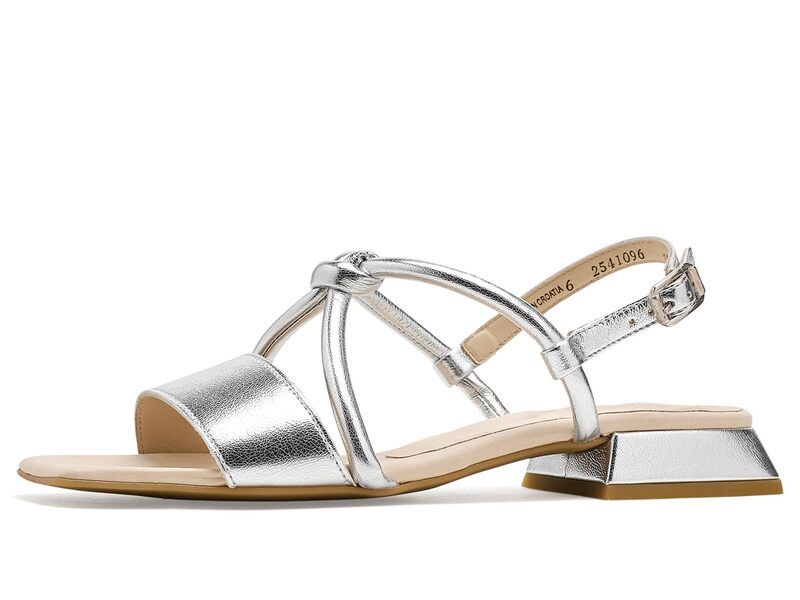 ポール・グリーン レディース シューズ ヒール サンダル Paul Green Dream Sandals Alu Metallic メタリック
