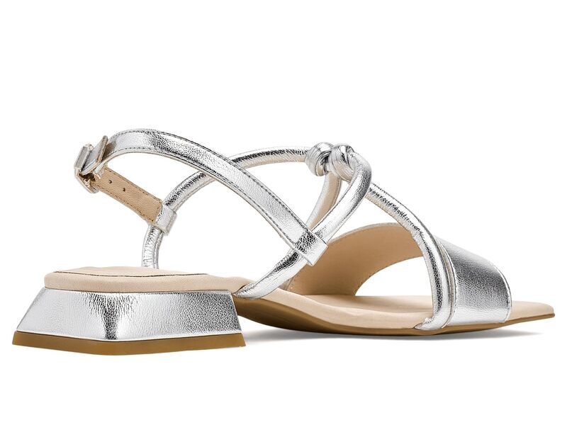 ポール・グリーン レディース シューズ ヒール サンダル Paul Green Dream Sandals Alu Metallic メタリック