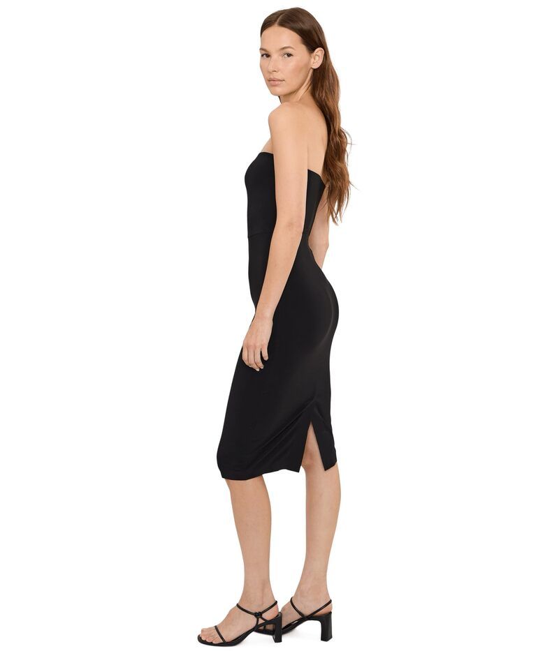 ノーマカマリ レディース トップス ワンピーストラップレス Norma Kamali Strapless Dress To Knee 26 Black ブラック