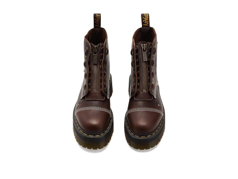 ドクターマーチン レディース シューズ ブーツ・レインブーツ Dr Martensinclair Flower Dark Brown ブラウン