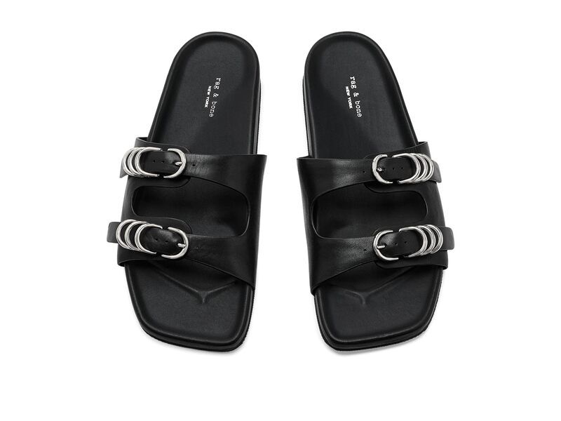 ラグアンドボーン レディース シューズ サンダル rag bone Rue Slides Black ブラック ラグアンドボーン レディース シューズ サンダル rag bone Rue Slides Black ブラック