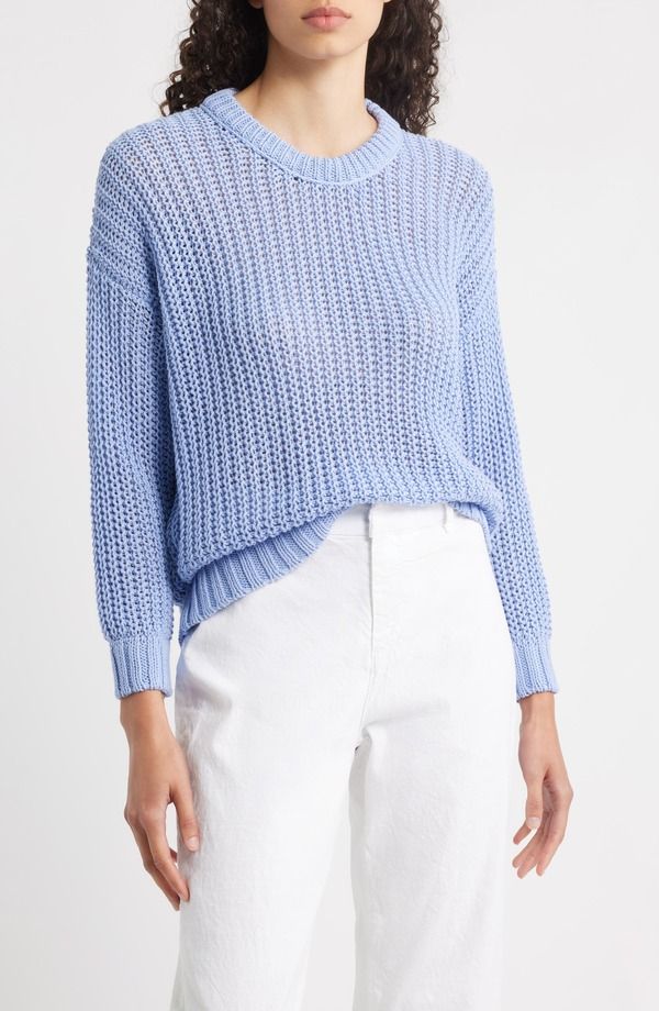 エイリーンフィッシャー レディース アウター パーカー・スウェット クルーネック セーター コットン Eileen Fisher Crewneck Organicotton Sweater Myrtl