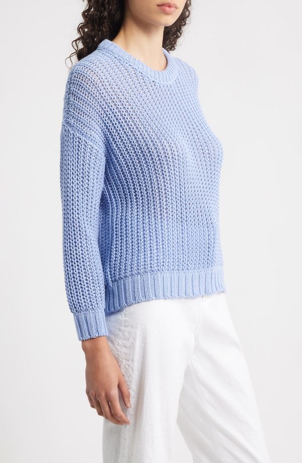 エイリーンフィッシャー レディース アウター パーカー・スウェット クルーネック セーター コットン Eileen Fisher Crewneck Organicotton Sweater Myrtl